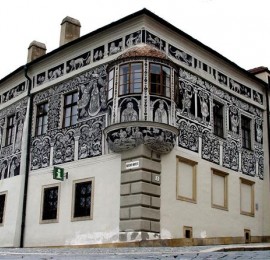 Malovaný dům v Třebíči