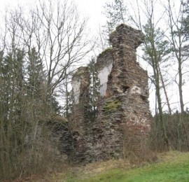 Zřícenina hradu Chlum